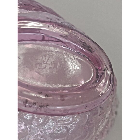 Vintage Fenton Pink Art Glass Swan Trinket/Candy Bowl 4.5" x 3 3/4" - Picture 7 of 10